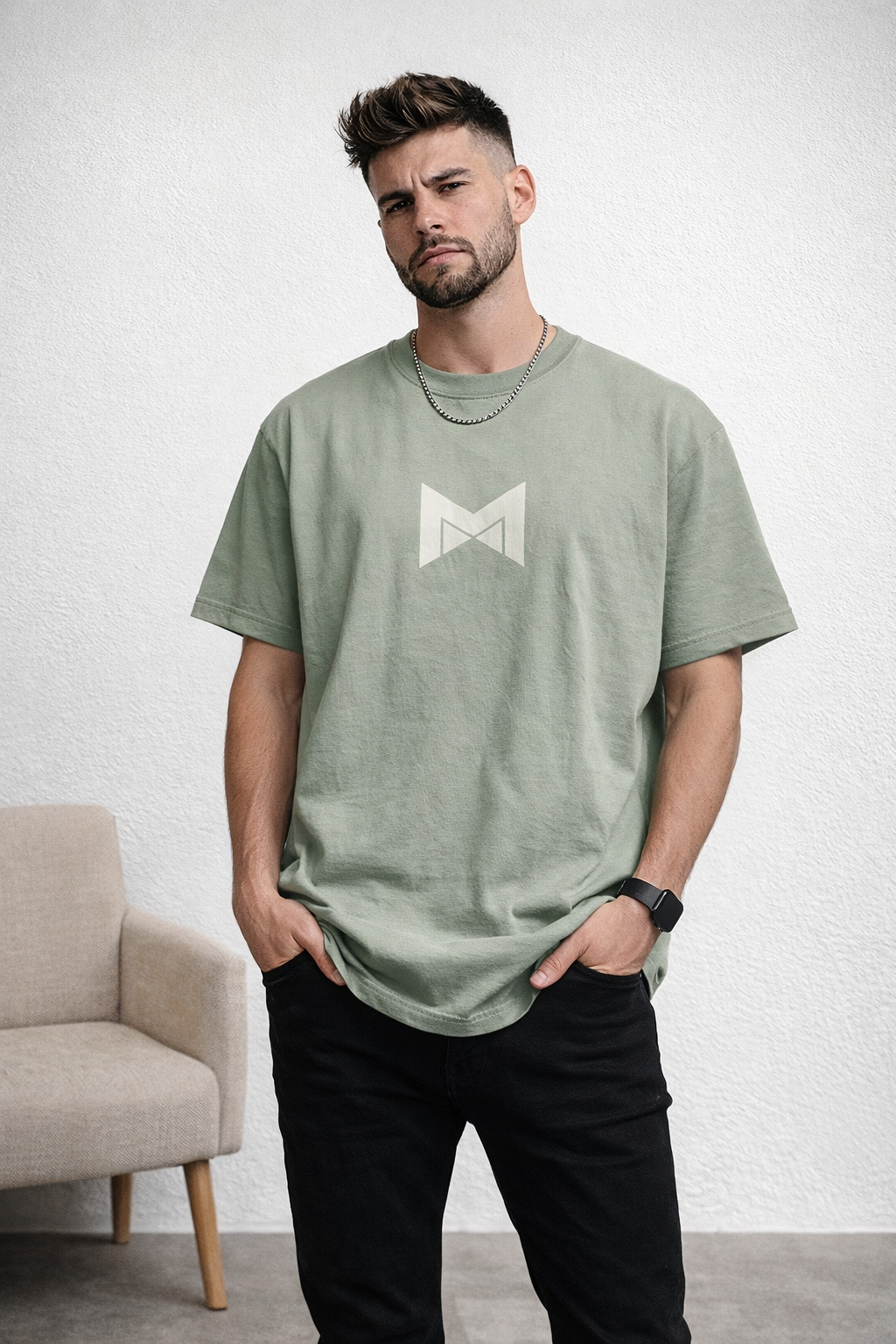 STRIVEX Signature Oversized Tee – Heavyweight Premium Streetwear